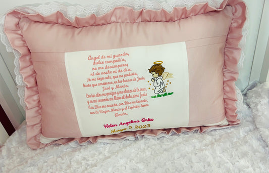 Decorated Pillow Baby Size 15x24 inch