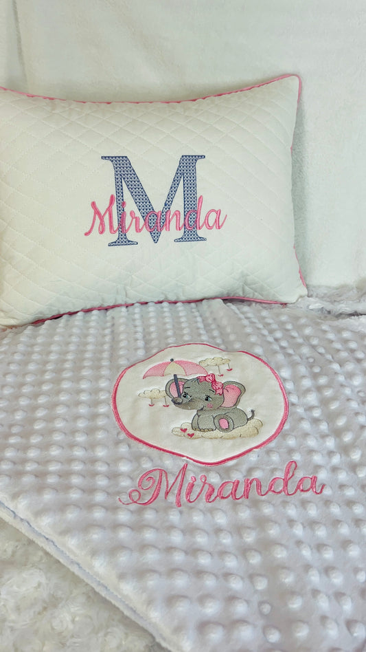 Decorated Pillow Baby Size 2 12x16 inch